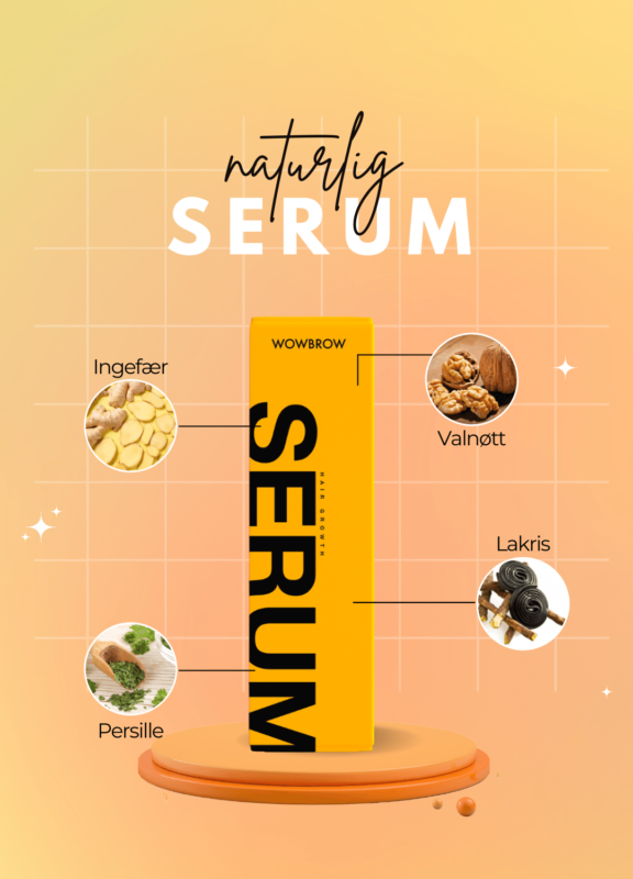 Naturlig vegan serum